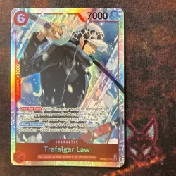 One Piece - PRB02-002 - Trafalgar Law - Holo SR - US Seller - Image 1