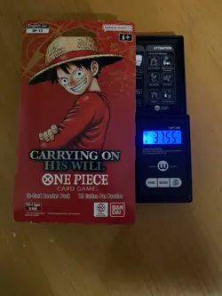 One Piece OP-13 CARRYING ON HIS WILL Sleeved Booster Pack - Heavy - 37.55g 🔥🔥 - Image 1
