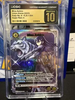 Union Arena Mina Ashiro UE12BT/KJ8-1-004 (SR*) - UE12BT: Kaiju No. 8 - Image 1