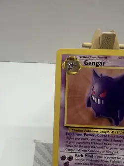 Gengar Fossil Rare Unlimited 20/62 Vintage Pokemon TCG Card WOTC Non Holo LP+ - Image 5