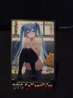 Hatsune Miku - Miku - Metal waifu card - Image 1