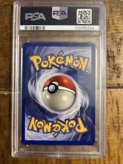 1999 SNORLAX Pokemon Card #11 11/64 Jungle 1st Edition Holo Rare PSA 7 - Image 2