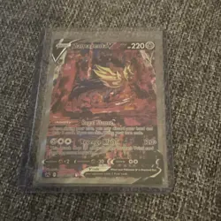 Pokemon TCG Zamazenta v Crown Zenith Galarian Gallery Ultra Rare Card GG54/GG70 - Image 1