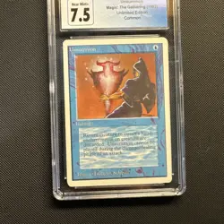 Unsummon Magic: Unlimited Edition CGC 7.5 1993. Graded Magic Card. - Image 4