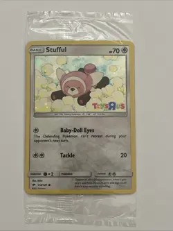 Stufful - (Toys R Us) 110/147 Holo SEALED PROMO Full Art Pokemon Card #8 - Image 1