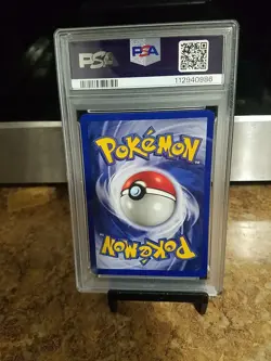 1999 Pokemon Game Gyarados Holo Shadowless Psa 8 - Image 4