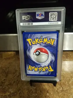 1999 Pokemon Game Gyarados Holo Shadowless Psa 8 - Image 5