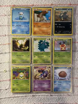 Pokemon TCG Black & White 18 Card Lot Oshawott Scyther Regular English - Image 1