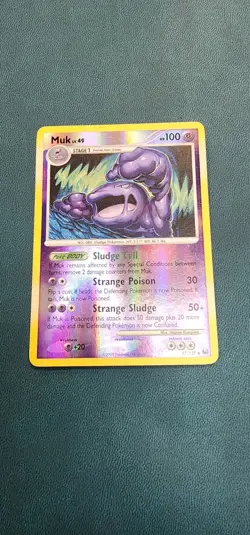 Muk 57/127 Platinum Reverse Holo 2009 Pokemon TCG Card - Image 1