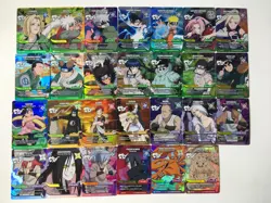 Naruto Mythos TCG Set 1 Konoha Shido 1st Edition – All 27 Rare Cards - Image 1