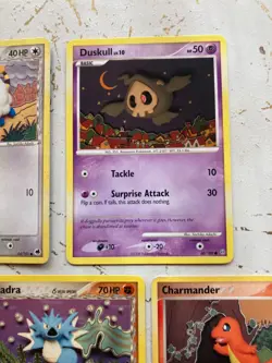 LOT OF 5 POKEMON CARDS NON HOLO PLAY DOH SACHIKO ADOCHI DELTA SPECIES HGSS - Image 3