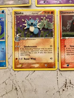 LOT OF 5 POKEMON CARDS NON HOLO PLAY DOH SACHIKO ADOCHI DELTA SPECIES HGSS - Image 5