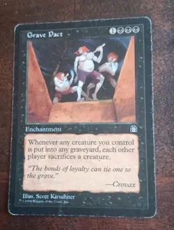 MtG Grave Pact Stronghold - Image 1