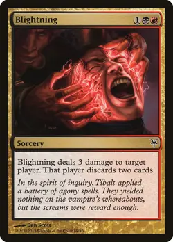 MTG BLIGHTNING EXC - FOLGORE DEVASTANTE - DD.SVT - MAGIC - Image 1