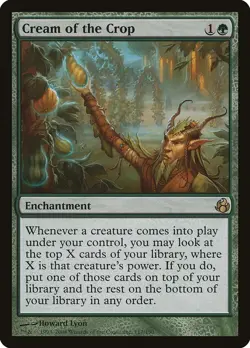 MTG Cream of the Crop Morningtide Japanese Near Mint- Foil - Image 2