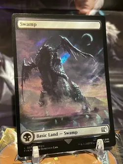 MTG | Swamp (0574) (⚡Surge Foil⚡) [FINAL FANTASY] - Image 1