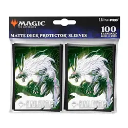 Magic MTG Final Fantasy 100 Sleeves Pack Ultra-PRO Fenrir (v7) - Image 1