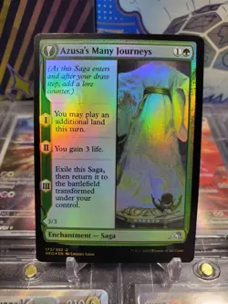 Azusa's Many Journeys / Likeness of the Seeker 172/302 Uncommon **FOIL** Neo MTG - Image 1