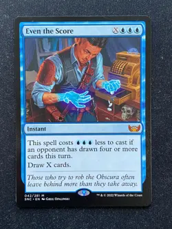Even the Score - Streets of New Capenna MTG - Image 1