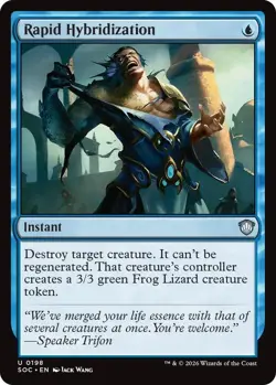 MTG Secrets of Strixhaven Commander - Rapid Hybridization - Image 1