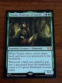 1x TITANIA, PROTECTOR OF ARGOTH - Modern/Commander MTG - Magic the Gathering - Image 2