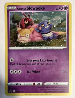 Pokemon GALARIAN SLOWPOKE - SWSH126 Excellent Condition - Holo. - Image 1