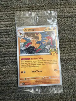 Pokemon TCG - Archeops Field Museum Chicago Fossil Exhibit Promo Card - Image 1