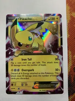 Pokemon XY Promo's Pikachu EX XY84 lightly played FREE SHIPPING - Image 1