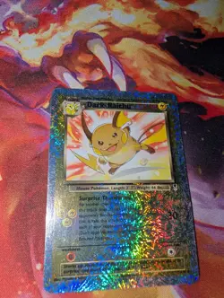 Wizards of the Coast Dark Raichu 7/110 Legendary Reverse Holo Rare Eng 2002 - Image 1
