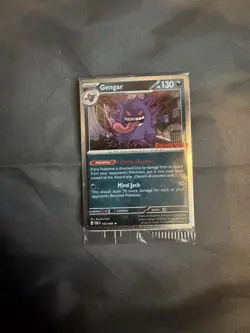 Pokemon Gengar Cosmos Holo GameStop Exclusive Promo 50/88 Perfect Order Sealed E - Image 1