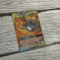 Pokemon TCG Moltres & Zapdos & Articuno GX 44/68 Hidden Fates Holo - NM - Image 3
