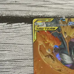 Pokemon TCG Moltres & Zapdos & Articuno GX 44/68 Hidden Fates Holo - NM - Image 4