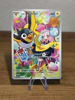 Pokemon Iono’s Wattrel 231/217 Illustration Rare ME: Ascended Heroes Full Art NM - Image 1