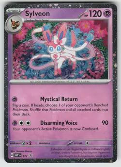 Sylveon (Cosmos Holo) 172 Holo Promo Scarlet & Violet Promo Pokemon Near Mint - Image 1