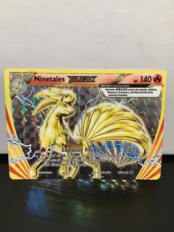 Ninetales BREAK 16/108 Pokemon Evolutions Holo Ultra Rare - Image 1