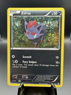 Pokemon TCG McDonald's 2011 Zorua 009/012 Holo Promo Basic English - Image 1