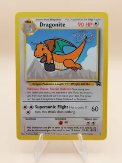 Dragonite Pokemon Movie Black Star Promo #5 WOTC 1999-2000 - Image 1