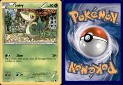 Snivy 001/012 Pokemon TCG McDonald's Promos 2011 Holo Promo NM - Image 1