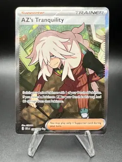 Pokemon TCG AZ’s Tranquility 106/086 Full Art Ultra Rare Holo Chaos Rising - Image 1