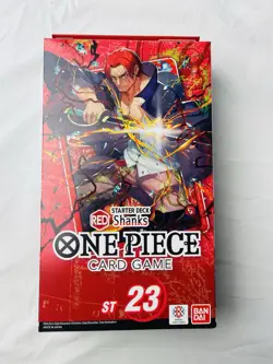 One Piece Card Game ST 23 Red Shanks Starter Deck New Sealed St23 English - Image 1