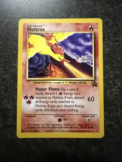 Pokemon TCG Moltres Wizards Black Star Promos 21 Regular Promo Promo - Image 1