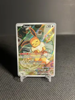 Pokemon TCG Eevee 173 Prismatic Evolutions Pokemon Center Promo NM - Image 1