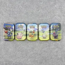 Ascended Heroes [EMPTY] Mini Tins With Connecting Arts Cards & Stickers ONLY - Image 2