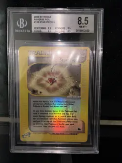Star Piece 139/144 Skyridge Reverse Holo BGS 8.5 Pokemon Rare - Image 2