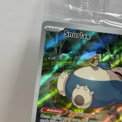 Pokemon TCG Snorlax SVP 051 Illustration Rare 151 Promo - Sealed - Image 3