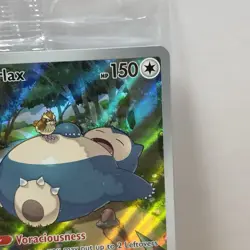 Pokemon TCG Snorlax SVP 051 Illustration Rare 151 Promo - Sealed - Image 4