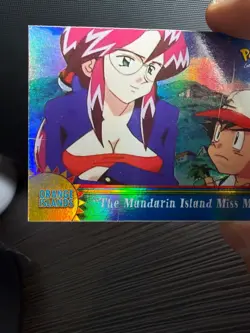 RAINBOW FOIL The Mandarin Island Miss Match OR16 Surface Cracks Topps Pokemon - Image 3