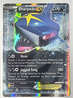 2015 XY PRIMAL CLASH SHARPEDO EX 91/160 HOLO - Image 1