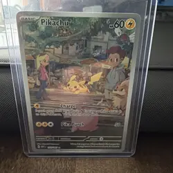 Pokemon Pikachu 173/165 Scarlet & Violet 151 Illustration Rare Full Art - Image 1