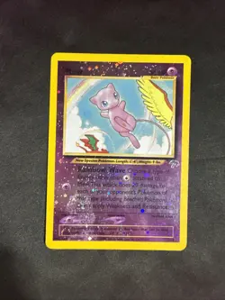 Mew 1/18 Reverse Holo Promo - Southern Islands - Pokemon TCG 2001 Vintage - Image 1